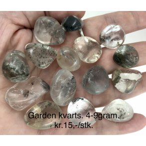 Garden kvarts lommesten 4-9gram. 