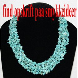 turkis halsk&aelig;de