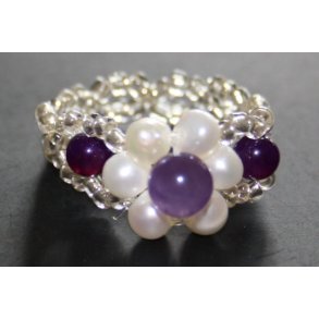 perler og krystal armbånd