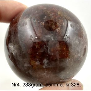 Top kvalitet Hematiod kvarts kugle-4