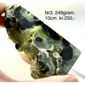 1/2 poleret + 1/2 r Prehnit trn-3