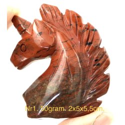 Rd jaspis enhjrning-1