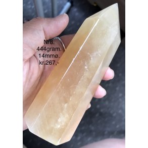 Stor honning calcit krystal trn-8