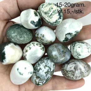 Mos agat lommesten 15-20gram