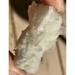 Smukke natur Apophyllit fra Indien -38