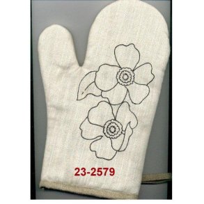 grillehanske med motiv