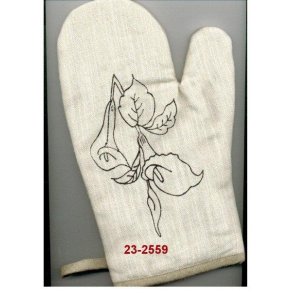 grillehanske med motiv