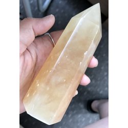 Stor honning calcit krystal trn-8