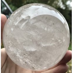 Stor bjergkrystal kugle 1,05kg. 89mm