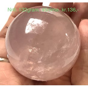 Rosakvarts kugle-6