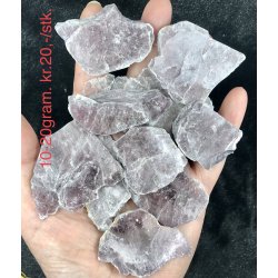 Lepidolit sten plade10-20gram. 