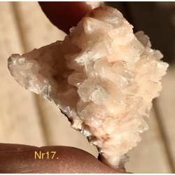 Smukke natur Apophyllit fra Indien -17