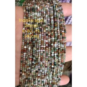 Indiske agat. 2mm