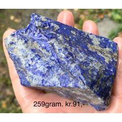 Natur r lapis lazuli, 259gram.  