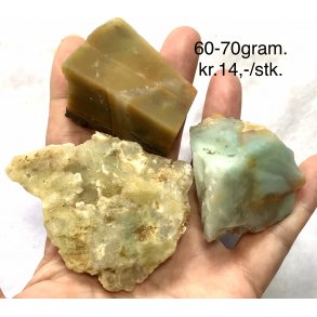 Natur r amazonit, 60-70gram