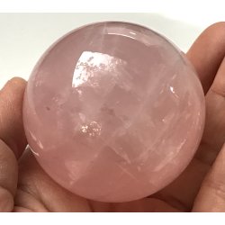Rosakvarts kugle-8