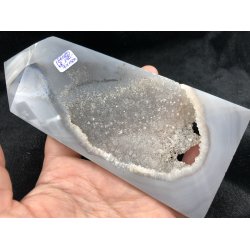 Agat med krystal trn-2