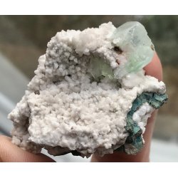 Smukke natur Apophyllit fra Indien -51