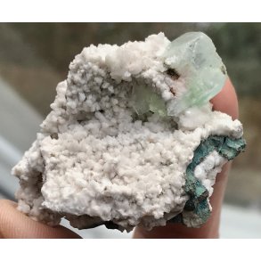 Smukke natur Apophyllit fra Indien -51