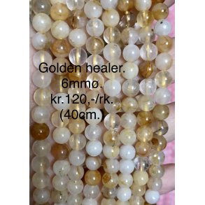 Golden healer. 6mm. 
