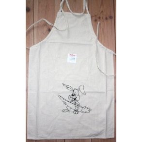 natur børneforklæde med motiv 06