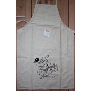 natur børneforklæde med motiv