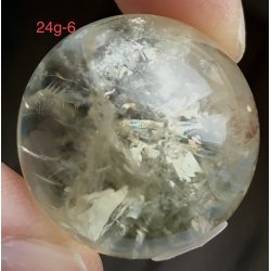 Sm citrin kugle 24gram, 26mm. 