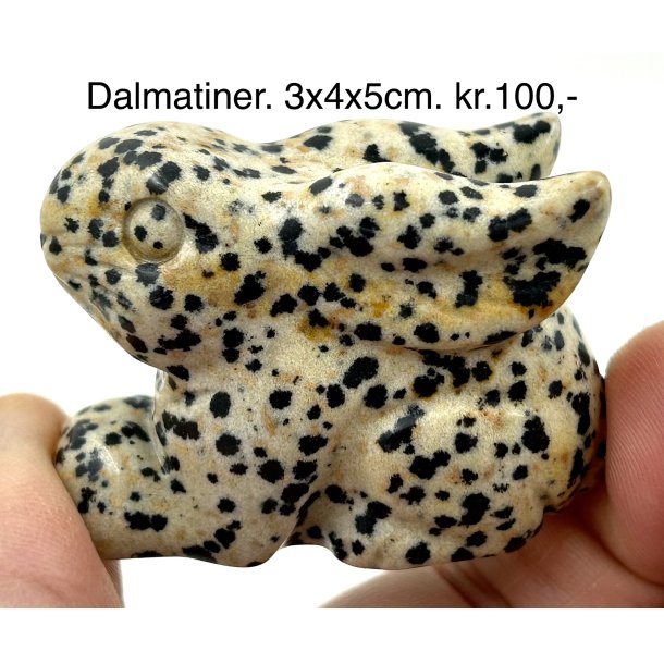 Dalmatiner, 3x4x5cm. 