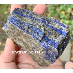 Natur r lapis lazuli, 369gram. 