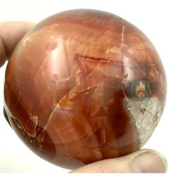 Karneol kugle-18