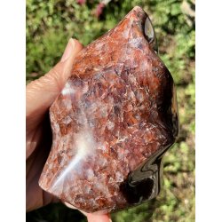 Hematoid kvarts / ild kvarts flamme-9