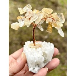 Krystal tr-bjergkrystal fod+citrin