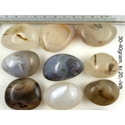 Botswana agat lommesten 30-40gram. 