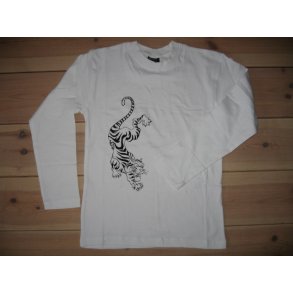 lang ærm børne t-shirts m/motiv 23/tiger