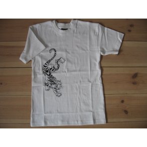 kort ærm børne t-shirts m/motiv 23/tiger