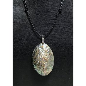 Abelone vedhng med lder bnd.