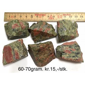 Natur r unakit, 60-70gram. 