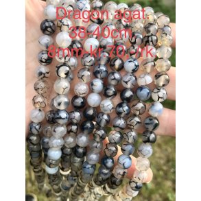 Dragon agat. 8mm