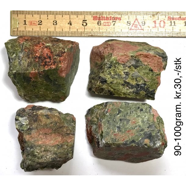 Natur r unakit, 90-100gram. 