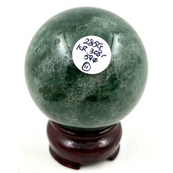 Grn jordbr kvarts kugle-11