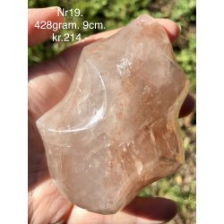 Hematoid kvarts / ild kvarts flamme-19