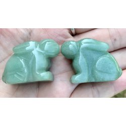 Grn aventurin. 2x3x4cm. 