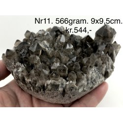 Rgkvarts krystal klynge-11