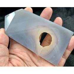 Agat med krystal trn-1