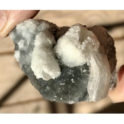 Smukke natur Apophyllit fra Indien -11