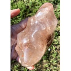 Hematoid kvarts / ild kvarts flamme-13