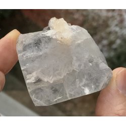 Smukke natur Apophyllit fra Indien -49