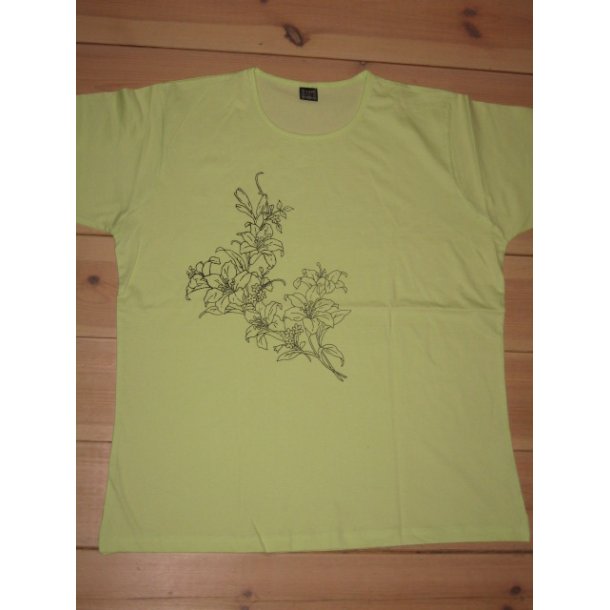 t-time lady t-shirts, med blomster motiv.