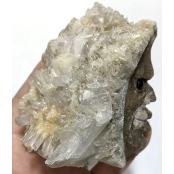 Krystal hoved. 427gram. 