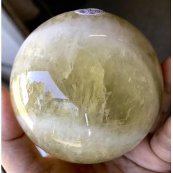 citrin kvarts kugle-4